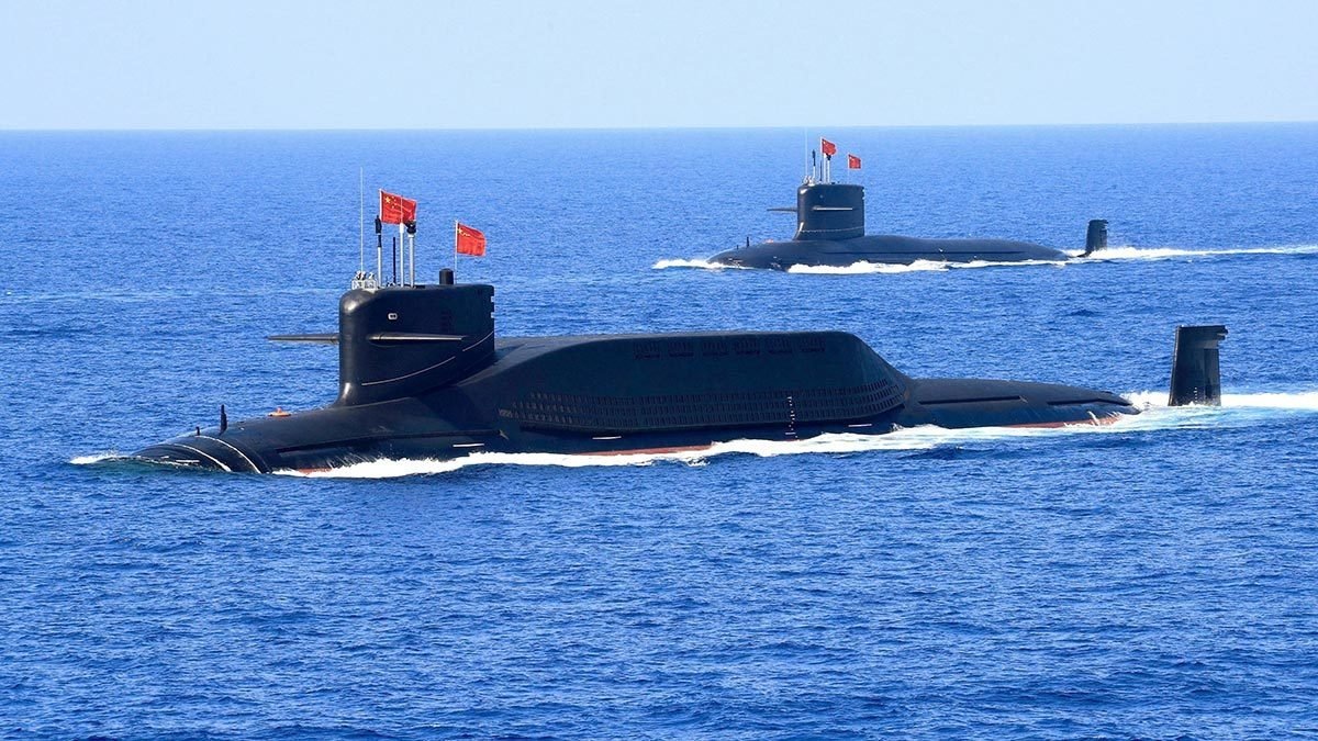    Китай показал свою новую атомную субмарину Type 094