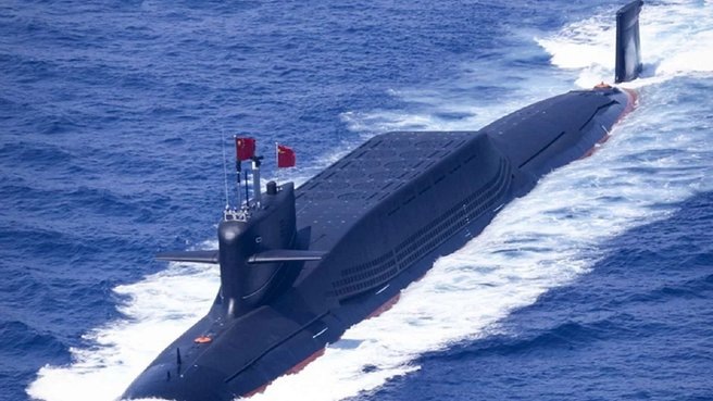 Китай показал свою новую атомную субмарину Type 094