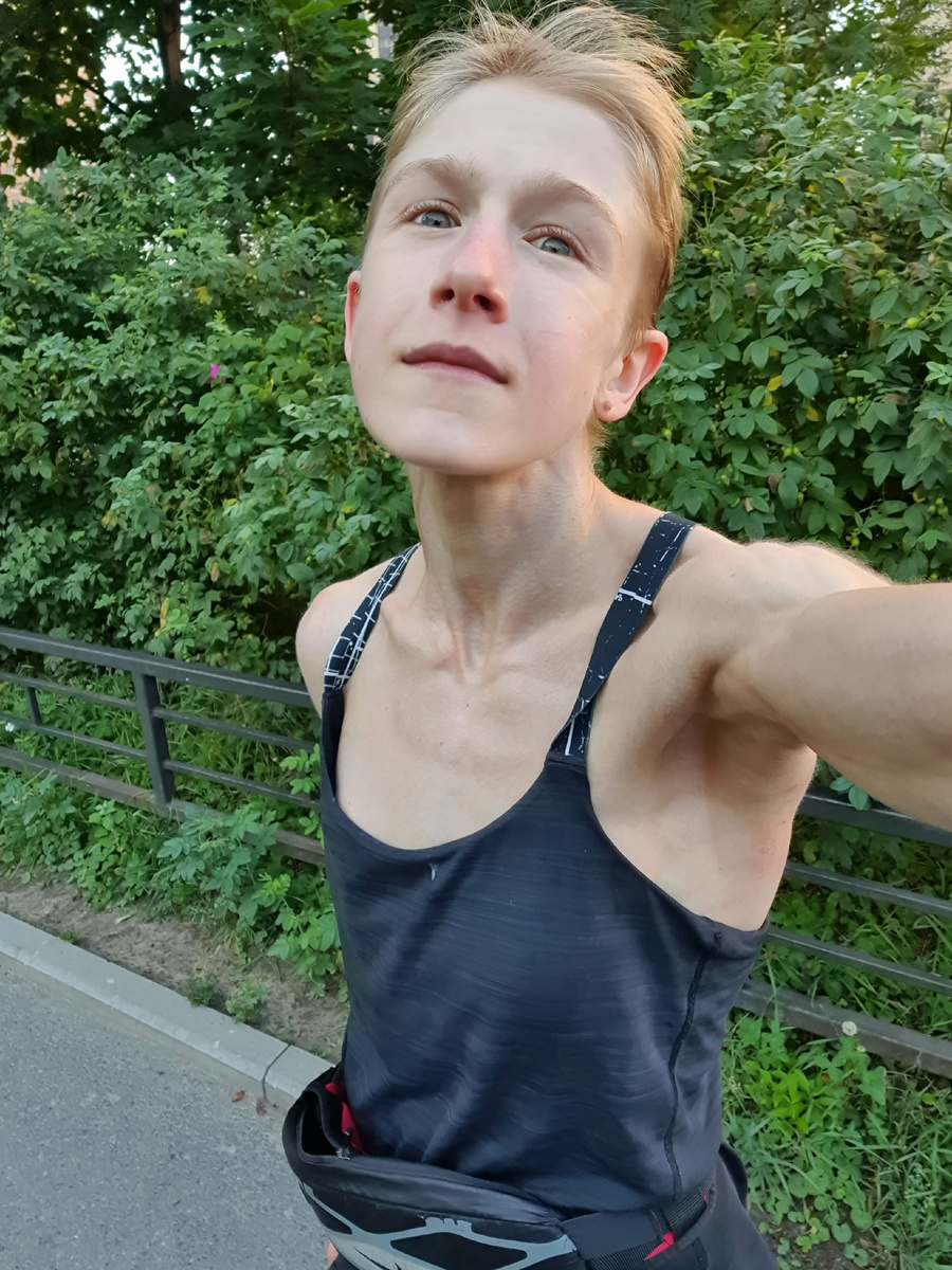 Типовое фото с пробежки.