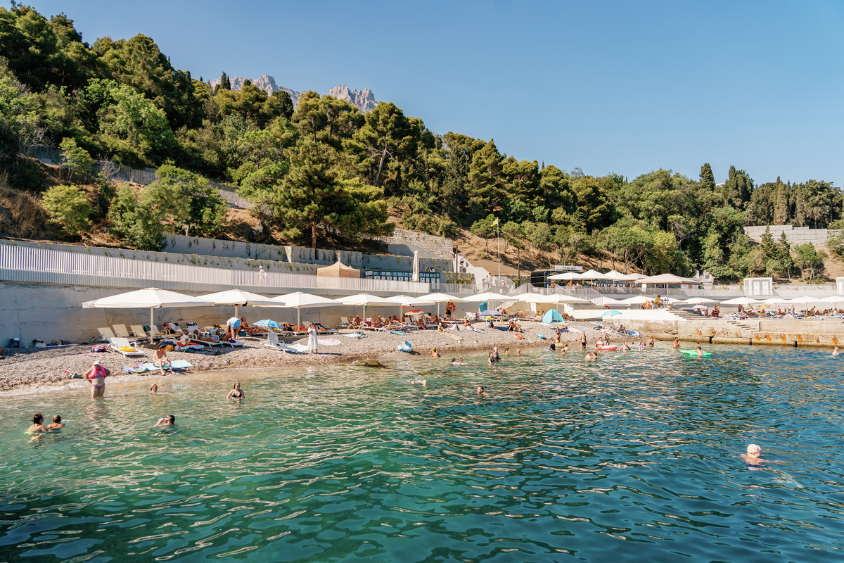 Пляж «Воронцовские купальни» в Алупке
© Туристический портал Республики Крым, Ксения Гасица