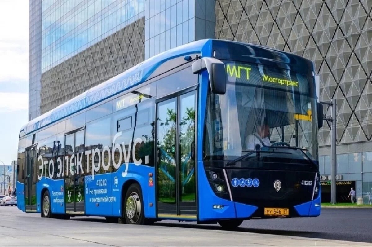   Собянин: в Москве запустили 220-й электробусный маршрут