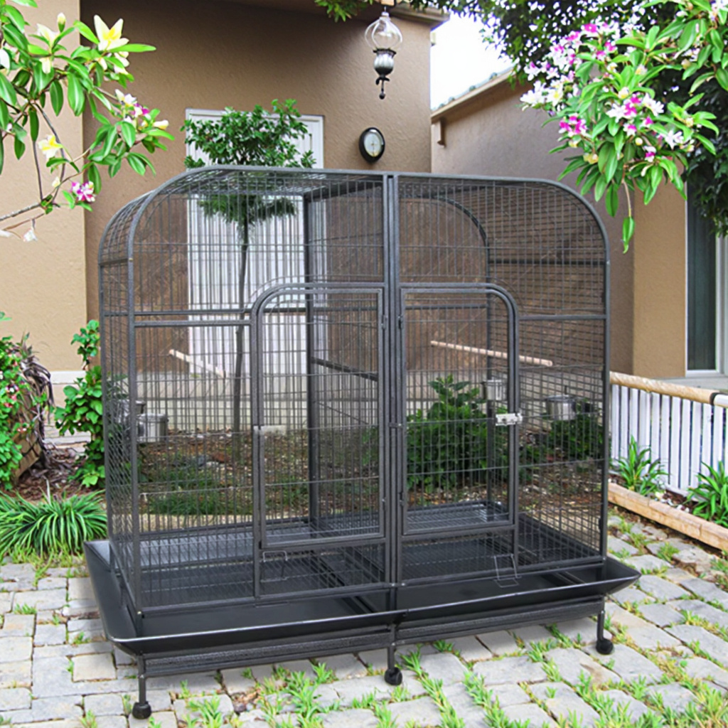 Именно так должны выглядеть апартаменты для вашего пернатого друга. 