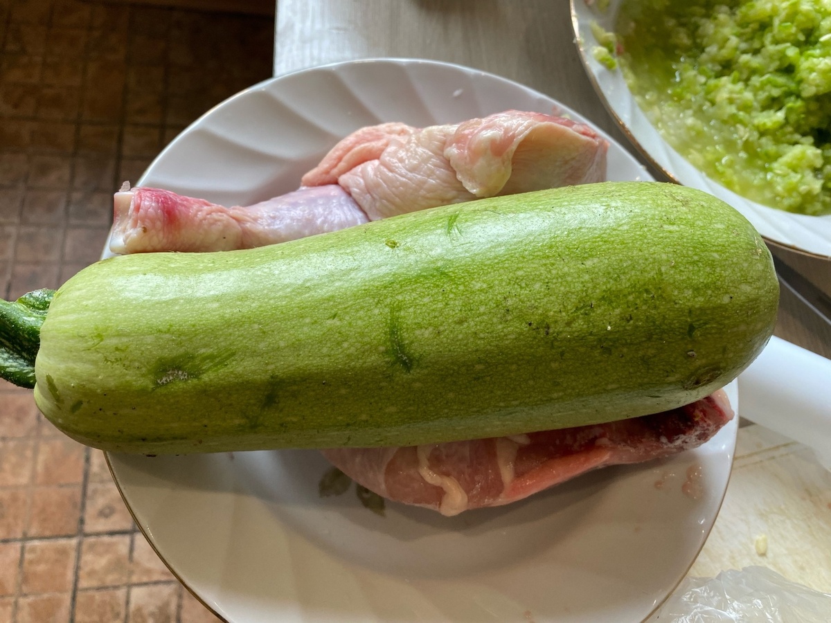 Кабачок урожая 2025 года. Фото автора. 