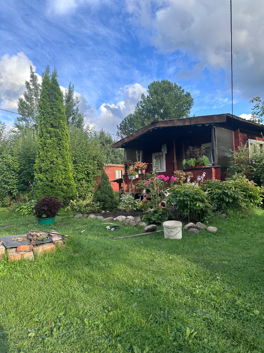 Домик, где мы с дочкой живем 