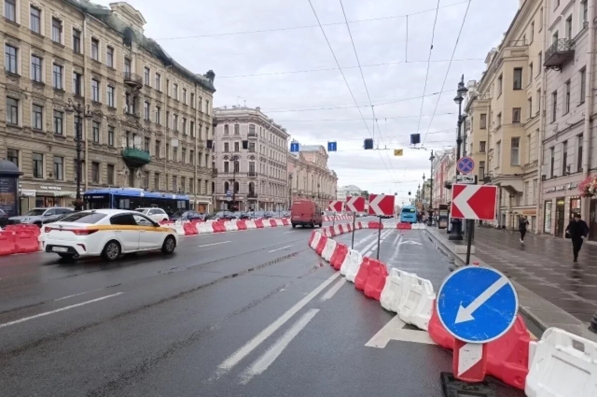    На Невском проспекте начнётся двухнедельный ремонт с 13 августа