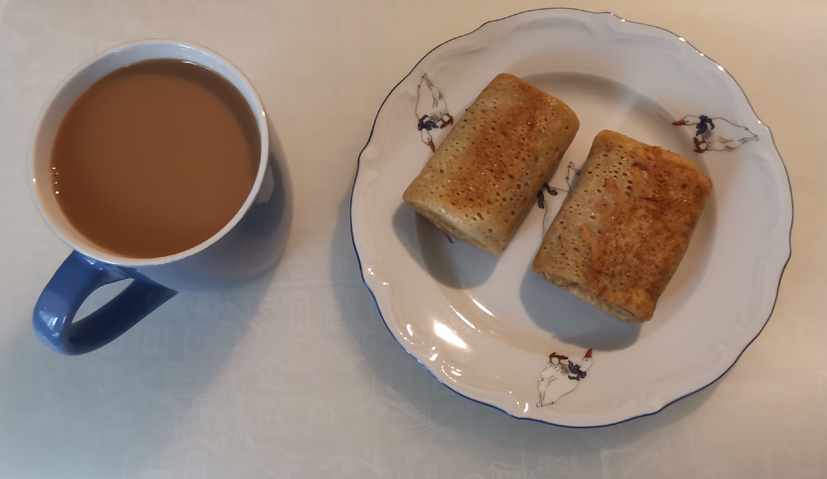 Завтрак. Фото автора.