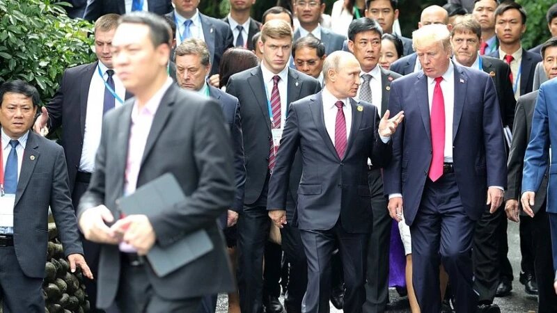     Владимир Путин и Дональд Трамп. kremlin.ru