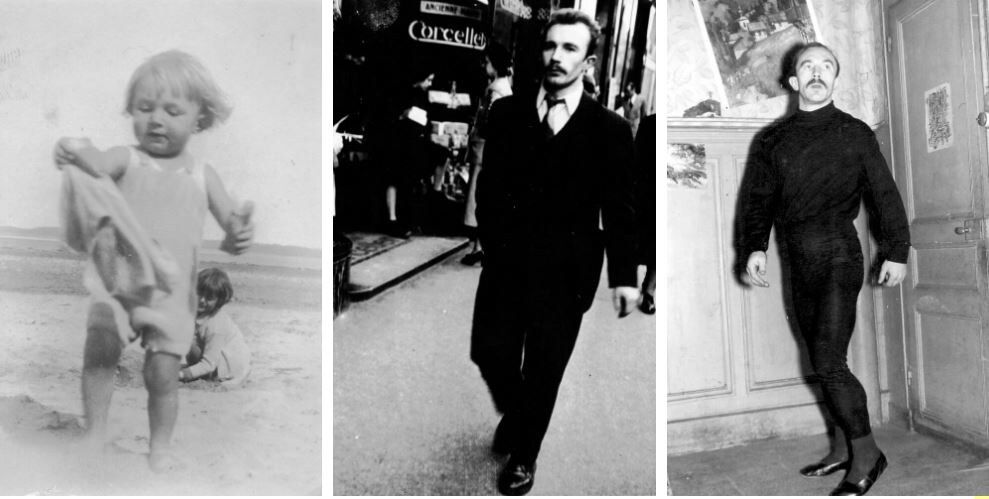 Бернар Пармеджани на разных этапах жизни