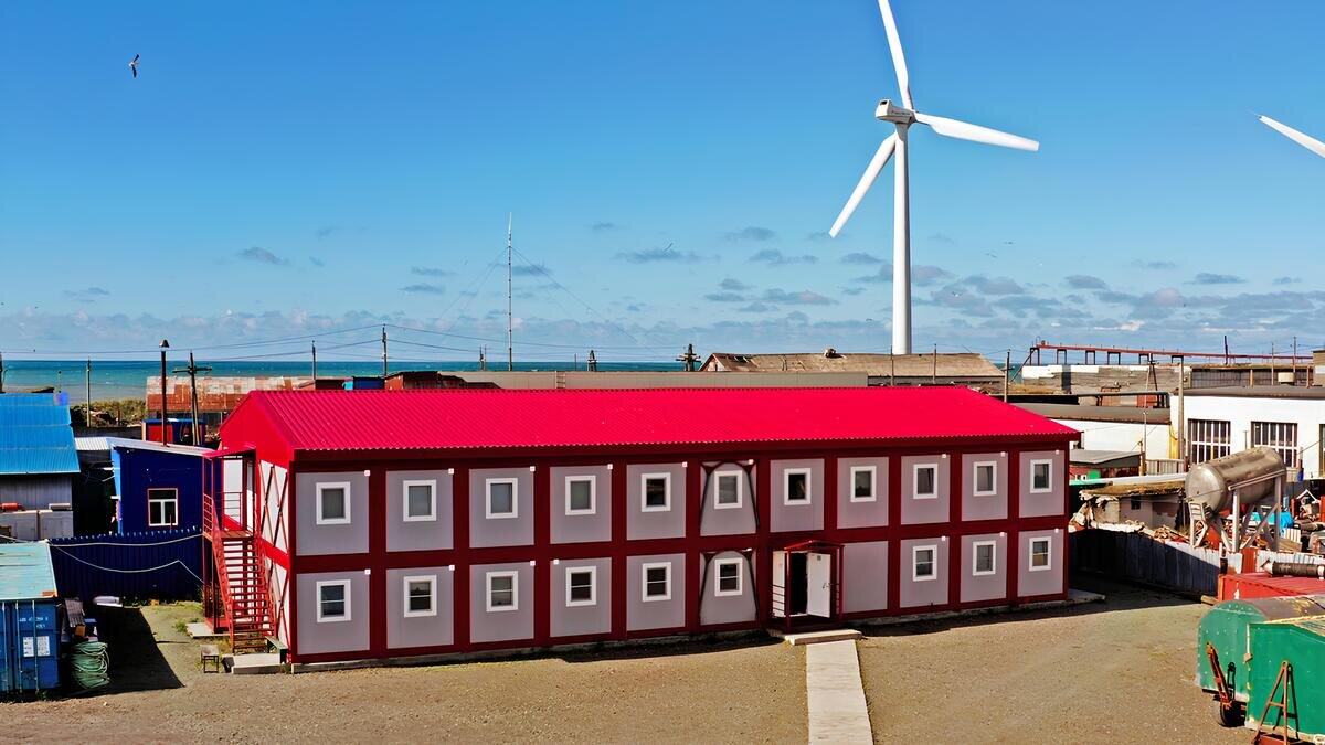 Модульное общежитие для рыбоконсервсного завода в Камчатском крае