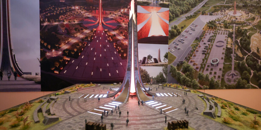    визуализация мемориала участникам Ленинградской битвы на Пулковских высотахgov.spb.ru