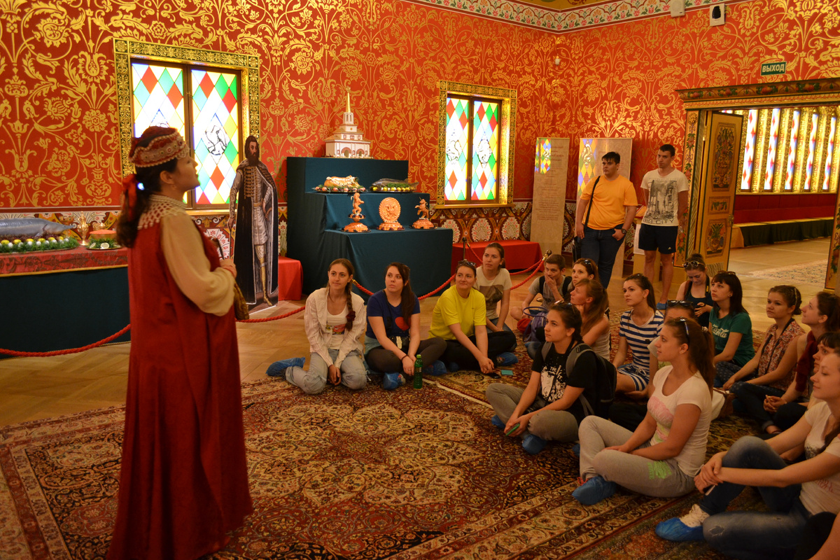 Москва. Дворец царя Алексея Михайловича Романова.