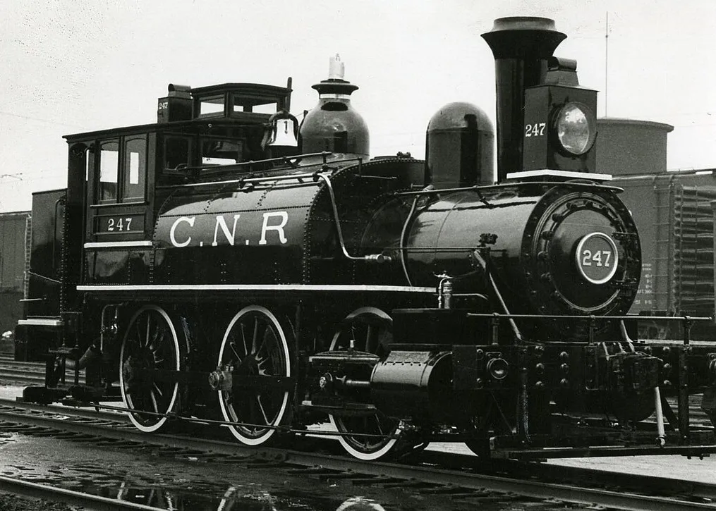 Картинки Яндекса. Канадский национальный паровоз № 247.