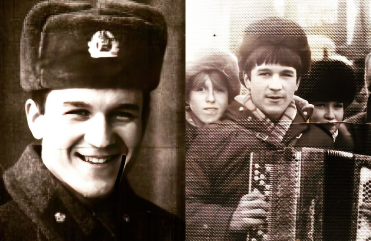 на фото Валерий Семин в молодости 