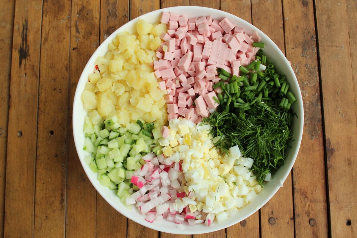 Классическая окрошка