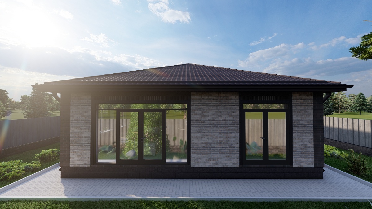 Проект разработан архитектором ООО "СК "Домовой" (г. Краснодар)