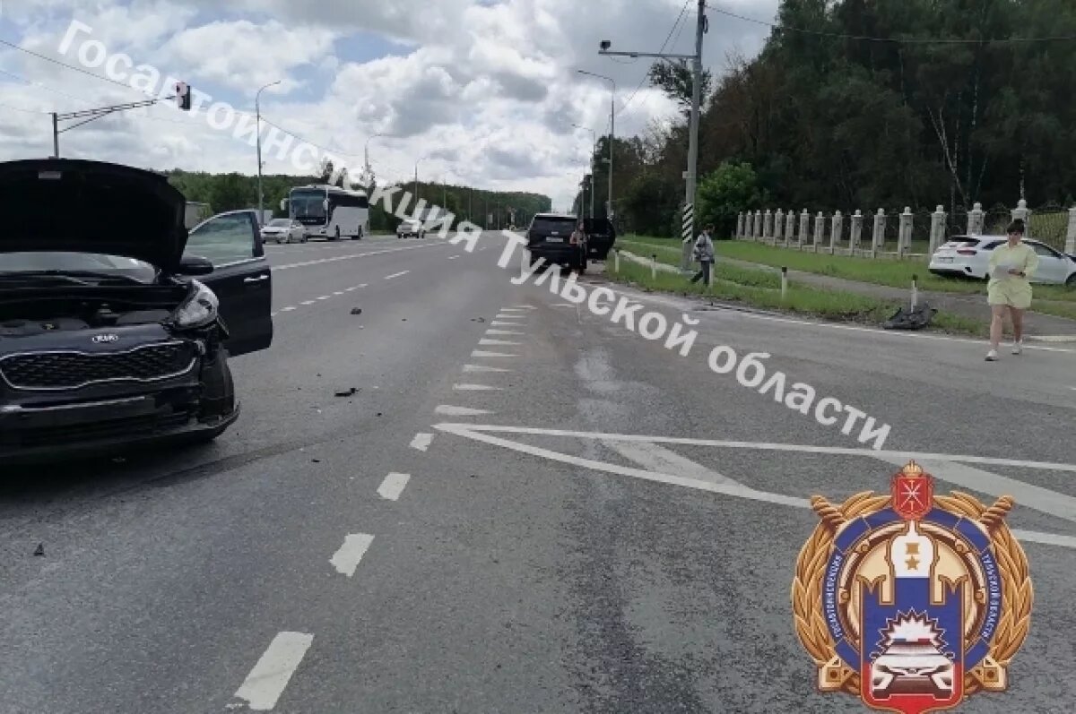    Девятилетний ребёнок пострадал в ДТП в Ленинском районе Тулы