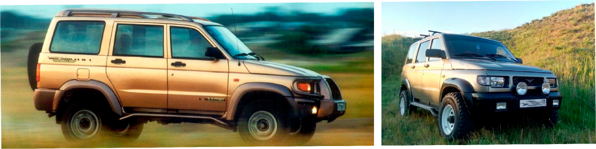 российские автомобили внедорожники