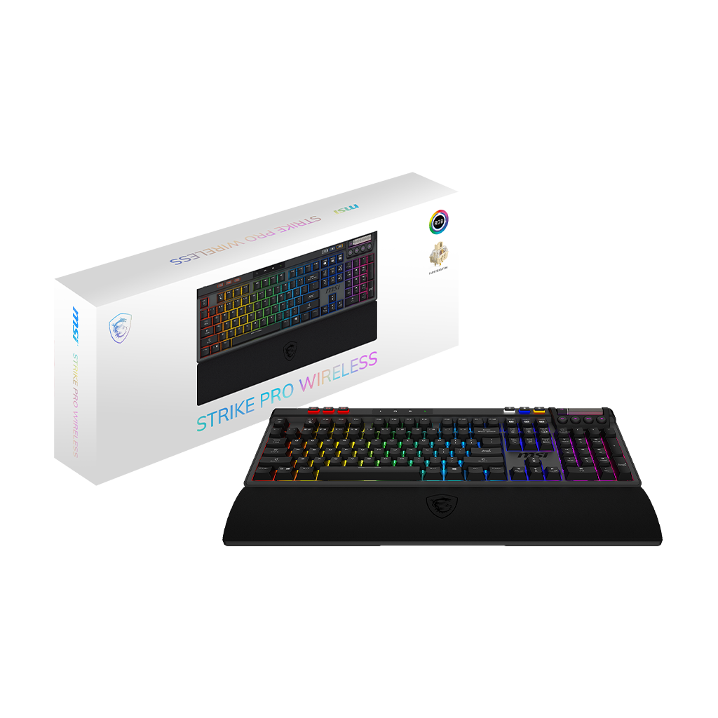    Тихая «механика» MSI Strike Pro Wireless для работы и гейминга оценена в $169