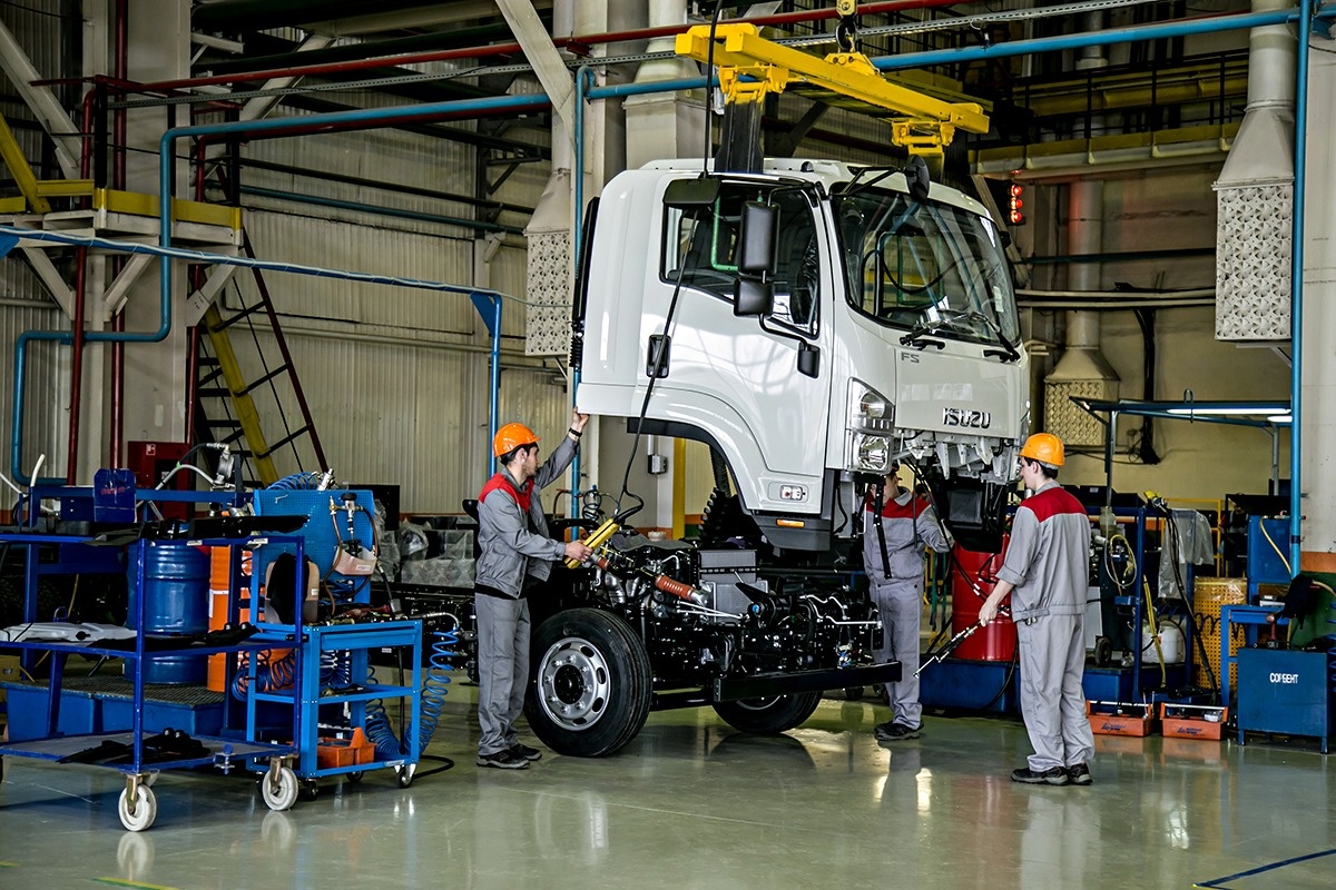 Сборка грузовиков