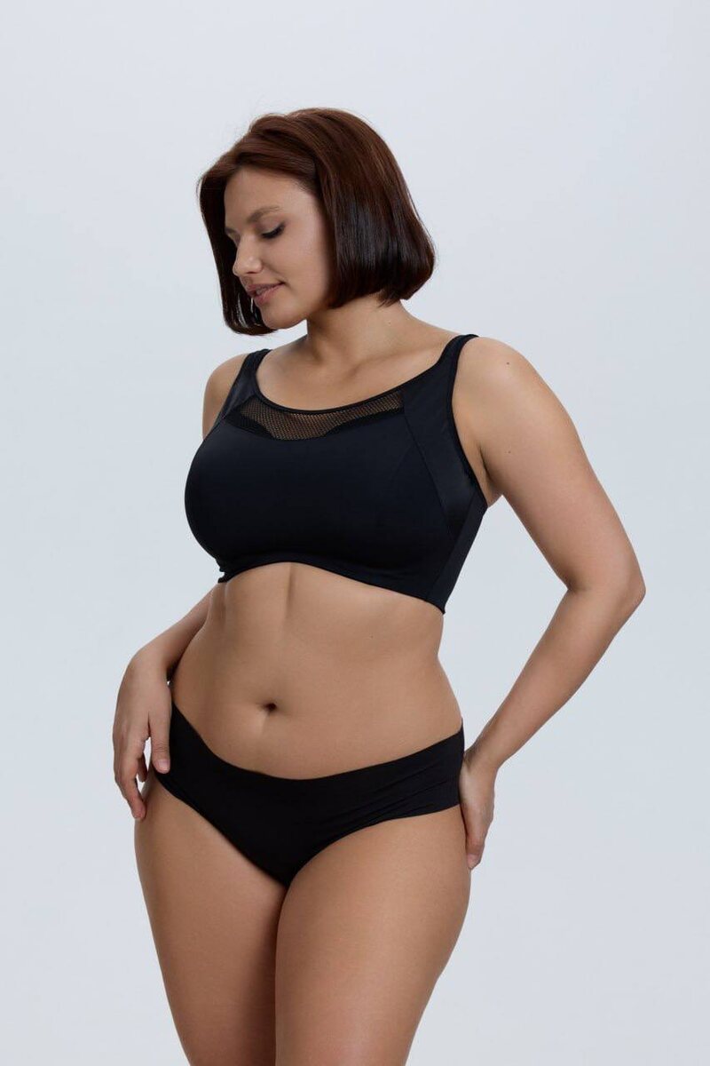 Бюстократия Драйв спортбра черный / Black