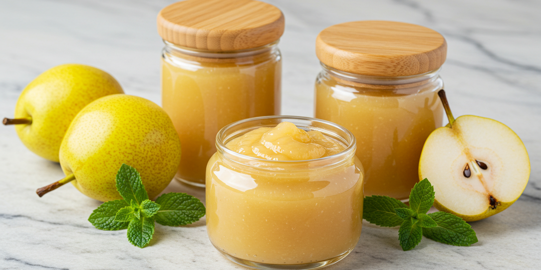 Простое грушевое пюре: пошаговый рецепт