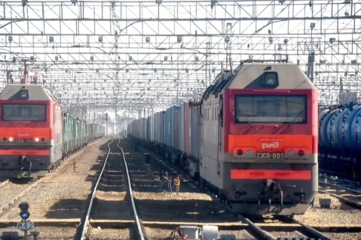    Омская область показала рост железнодорожных перевозок