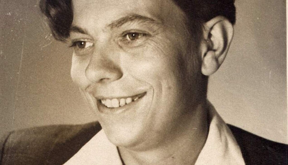 Владимир Короткевич в молодости.