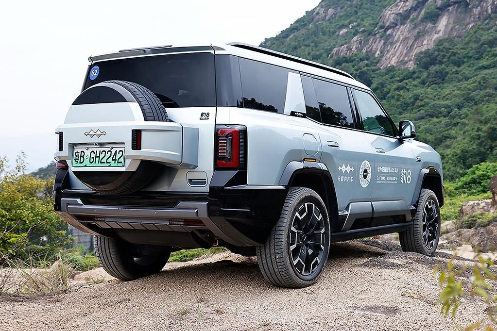 Дверные ручки утоплены в кузов, а на задней двери размещено запасное колесо.