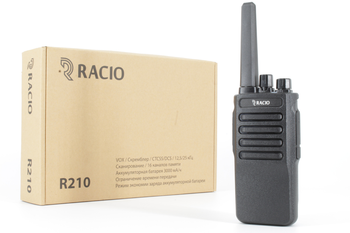 Радиостанция Racio R210