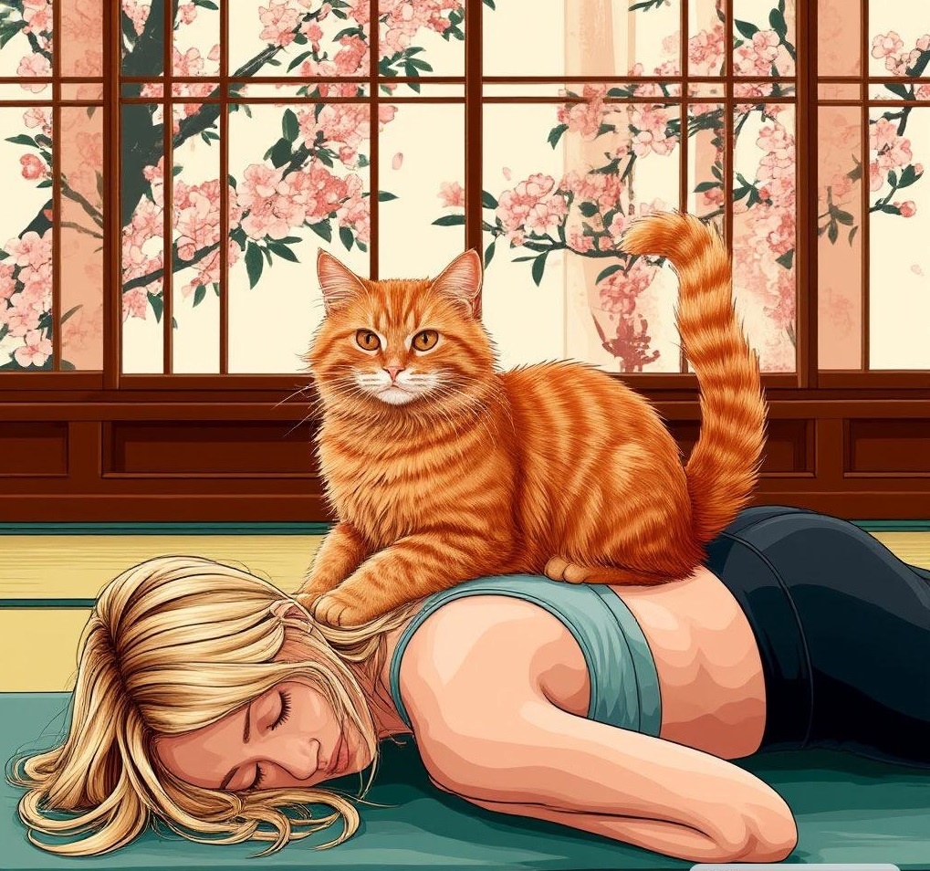 Рыжик - мой главный помощник.