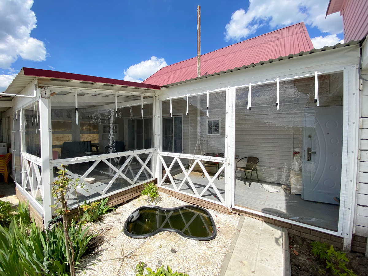 Мягкие окна для беседок, веранд и террас