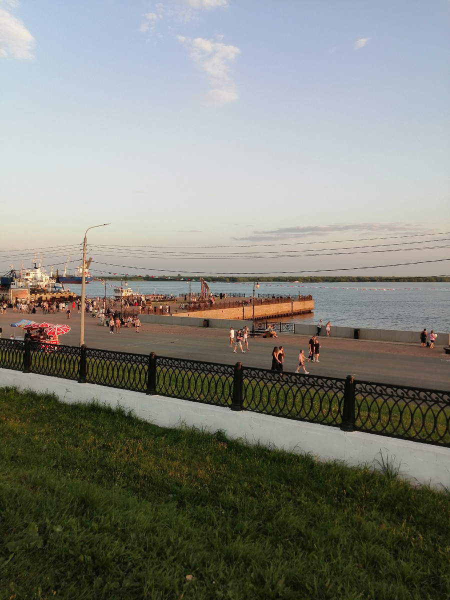 Красная пристань - сердце набережной