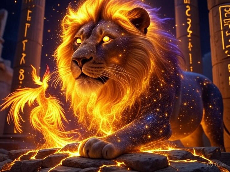 Лев (Сгенерировано на базе Ai Grok 4)
