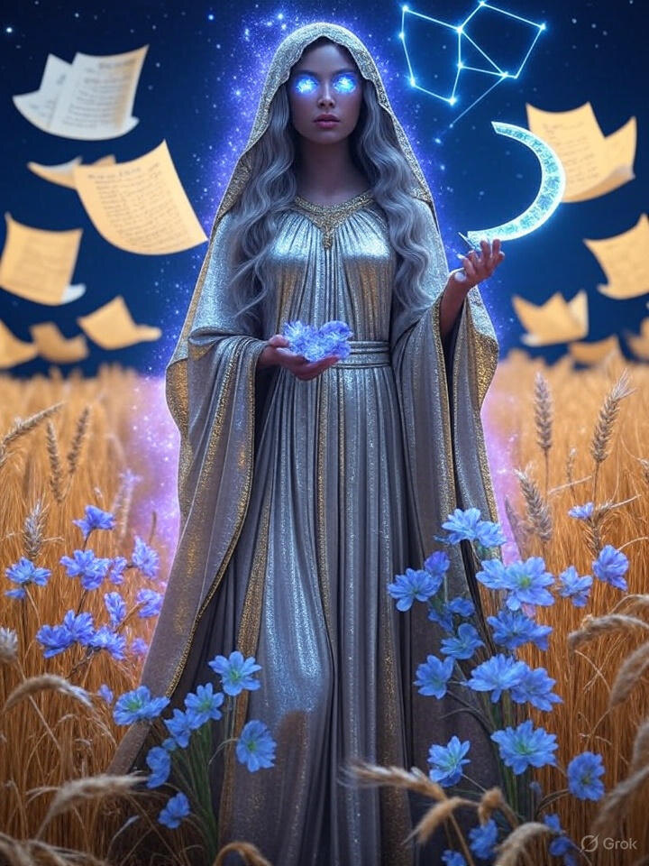 Дева (Сгенерировано на базе Ai Grok 4)