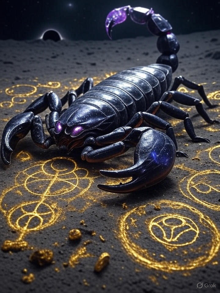 Скорпион (Сгенерировано на базе Ai Grok 4)