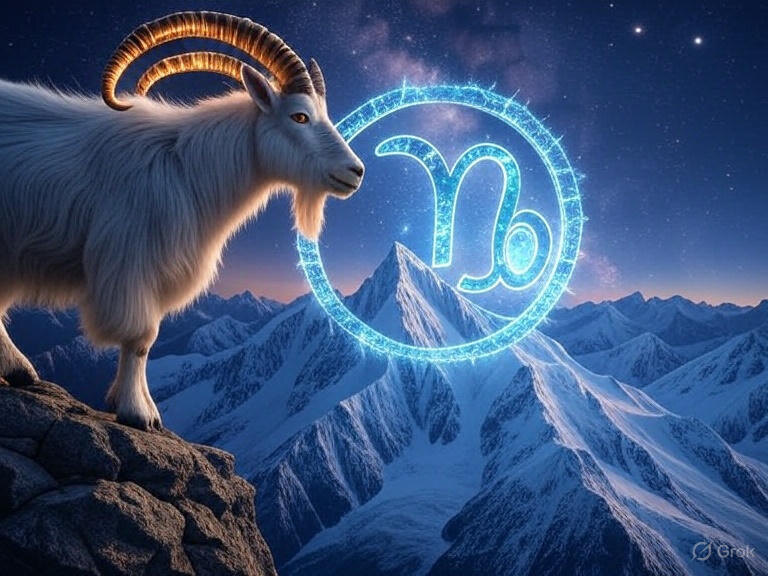 Козерог (Сгенерировано на базе Ai Grok 4)