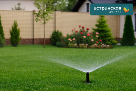 Представьте утро за городом: вы только открыли дверь, а газон уже поливается