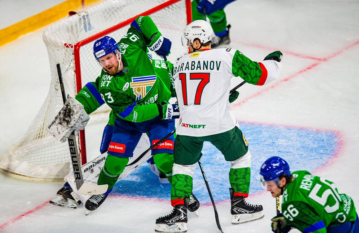 «И «Ак Барс» теряет определенные позиции в уровне игроков, и Уфа теряет»Фото: hcsalavat.ru