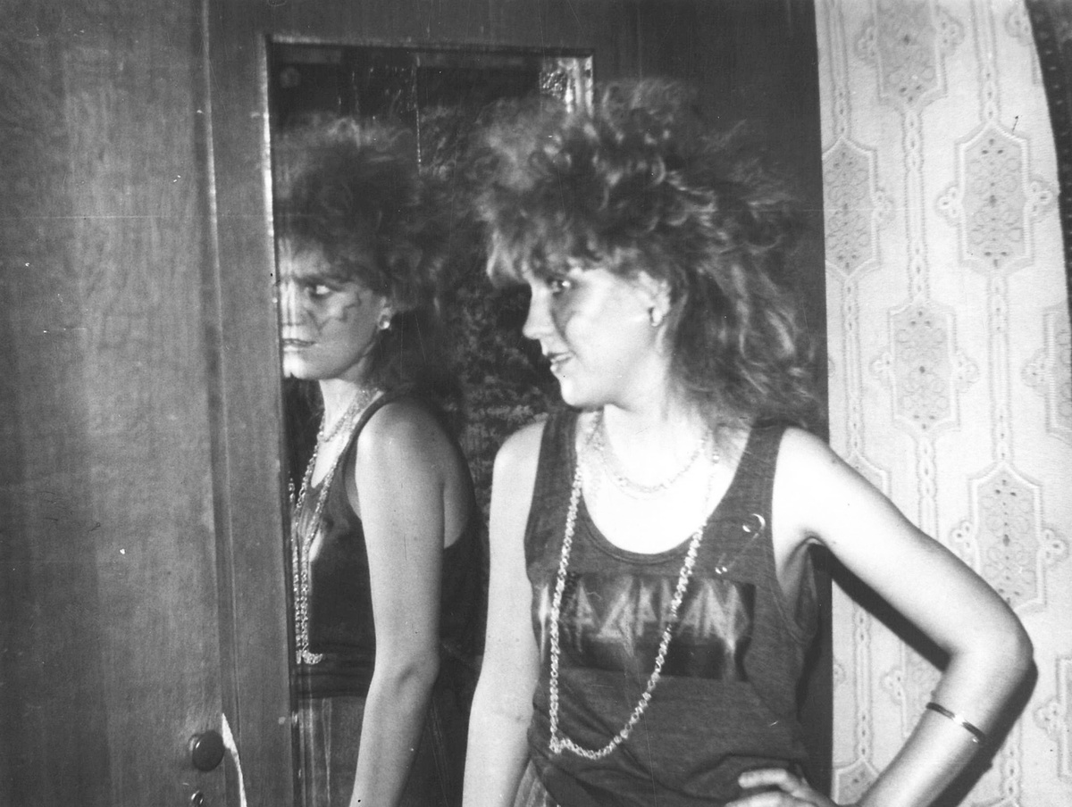    Алена Михайлова в Казани, 80-е годы