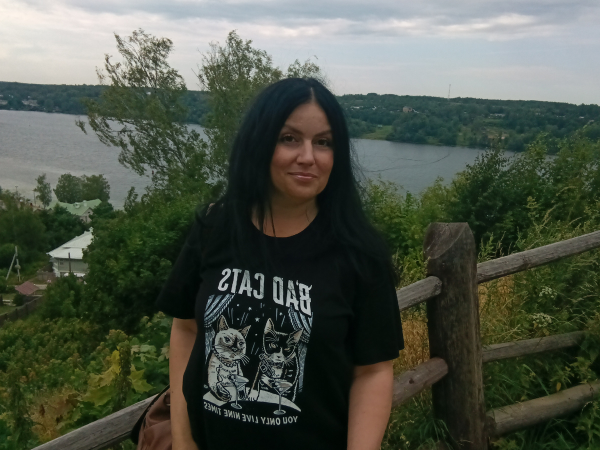 Автор канала в г. Плёс