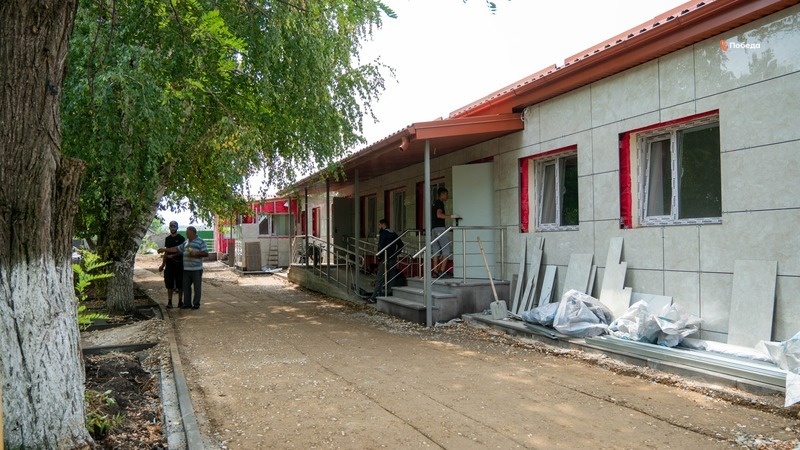    Работы на объекте выполнили уже на 80% Фото: Александр Скрыпник / / ИА «Победа26»