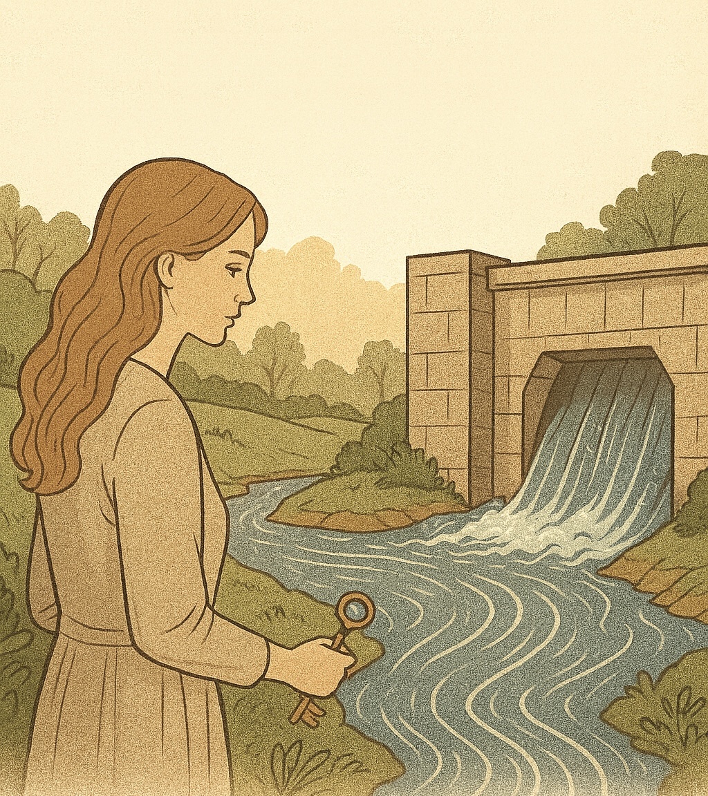 Метафора о дамбе, потоке и контроле