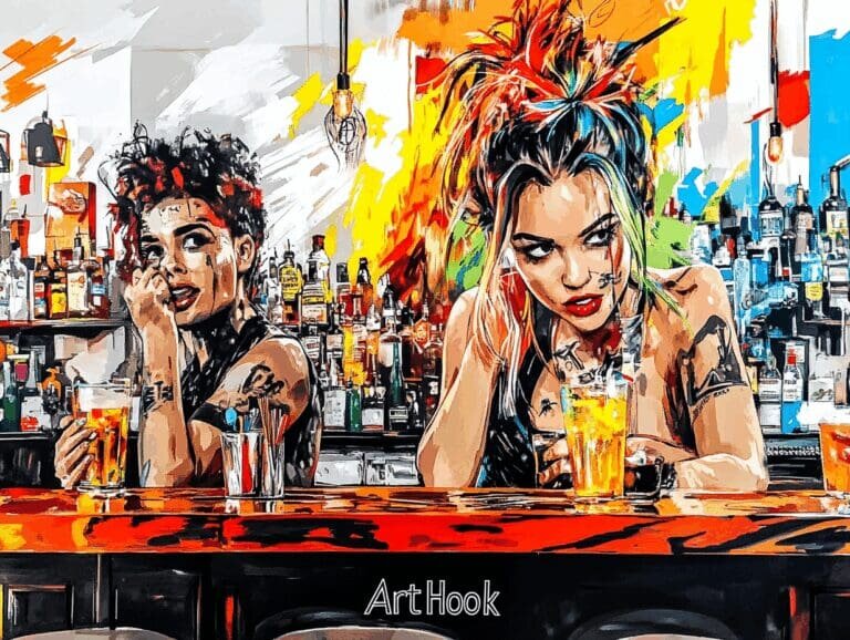    Как роспись стен в баре превращает ваше заведение в магнит для клиентов: секреты успешного дизайна и маркетинга Art-Hook.Ru