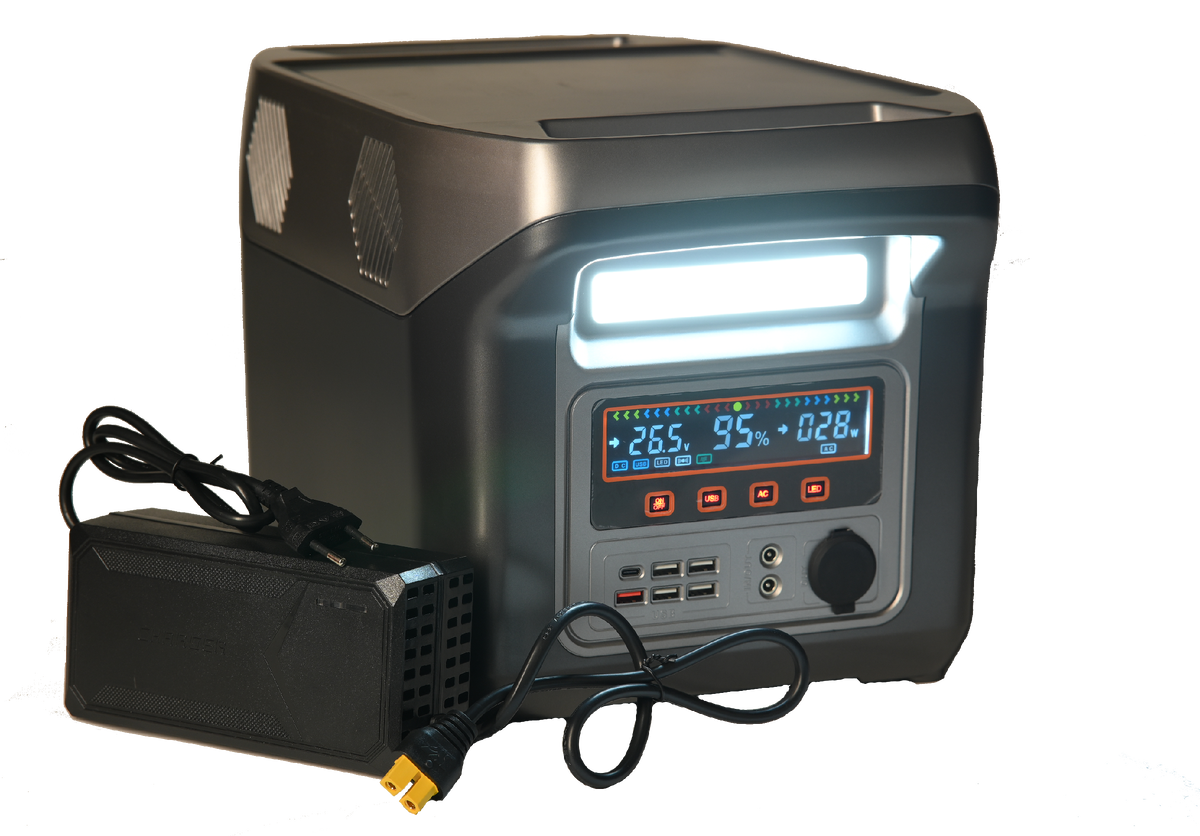 Портативная электростанция ЧИП & ВОЛЬТ 1500Вт