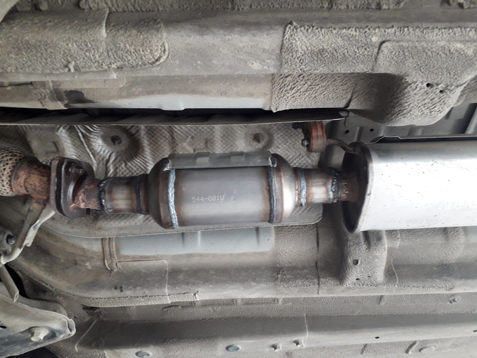 Катализатор мотора Solaris