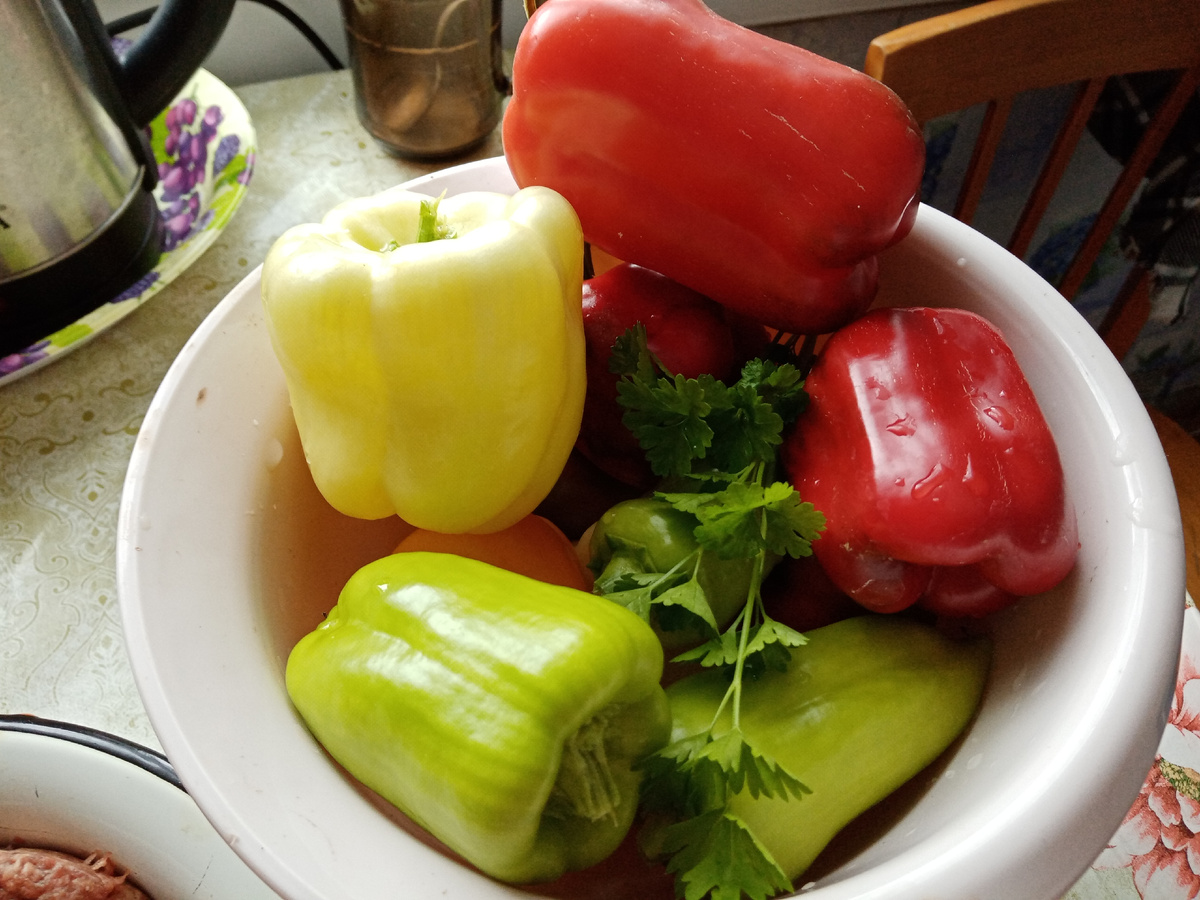 перец болгарский в августе