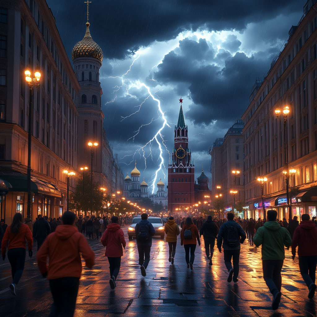 Внимание, гроза! Москвичей предупредили о «желтом» уровне опасности