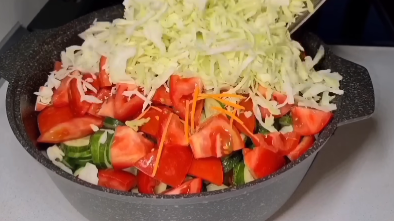 Правильная нарезка овощей - основа успешного краснодарского метода