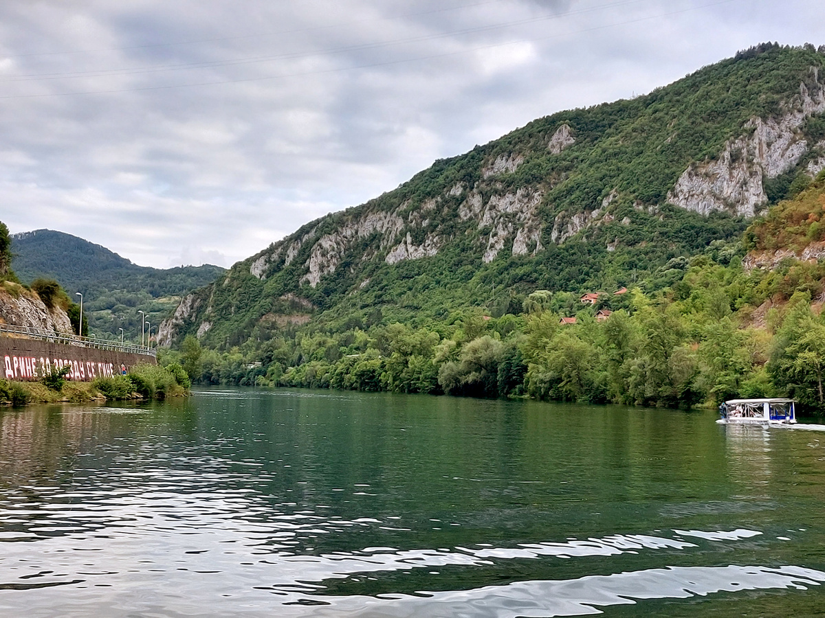 Вишеград или Андричград. Республика Сербская, Босния и Герцеговина. Август 2025.