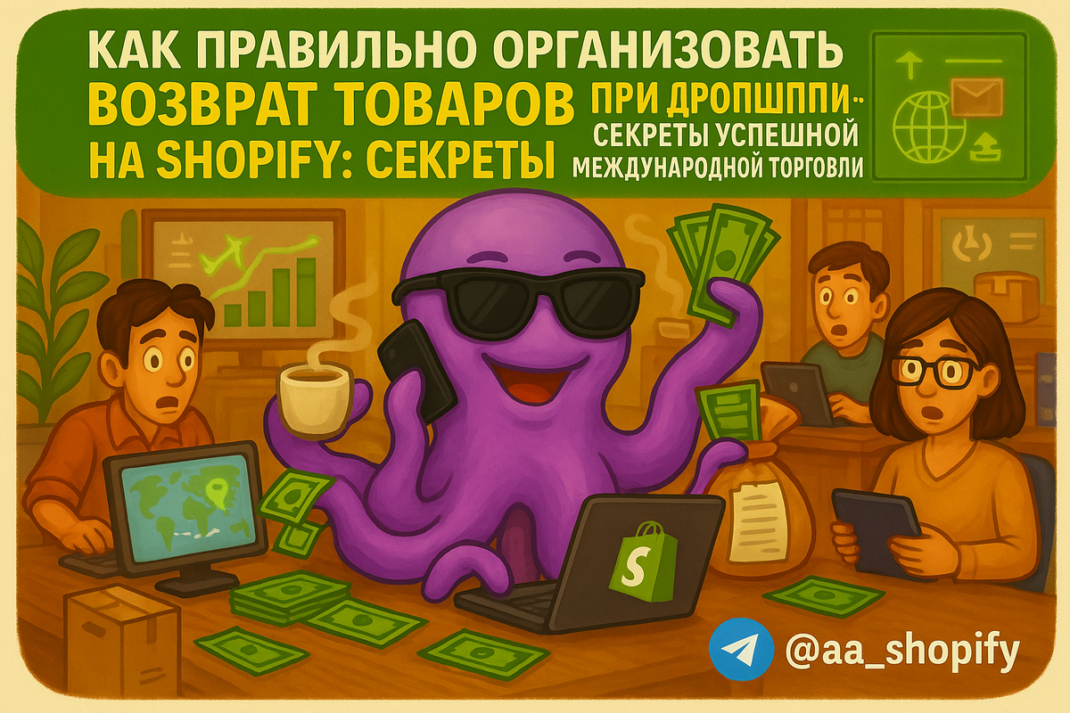    Как правильно организовать возврат товаров при дропшиппинге на Shopify: секреты успешной международной торговли aa_ecom